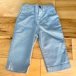 Toddler Light blue pine strip Ralph Lauren Pants